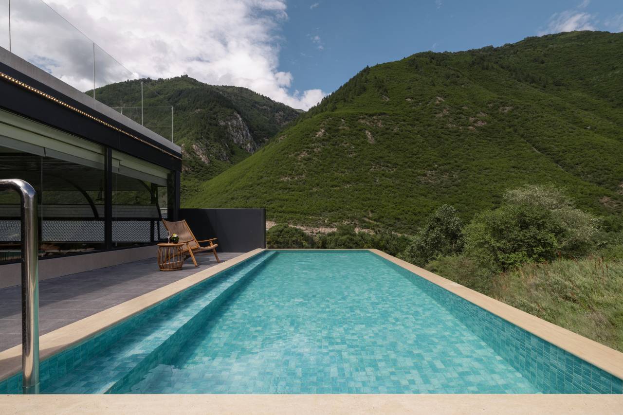 九寨沟•暮山图片