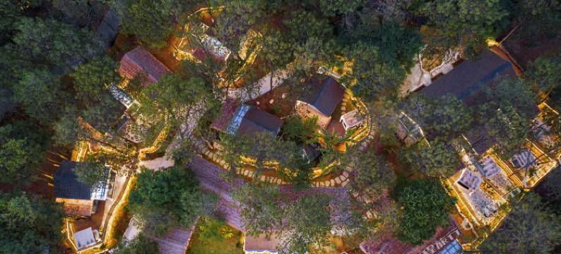 腾冲澜墅｜360°星野环绕・SEREN疗愈森林温泉全景美墅图片