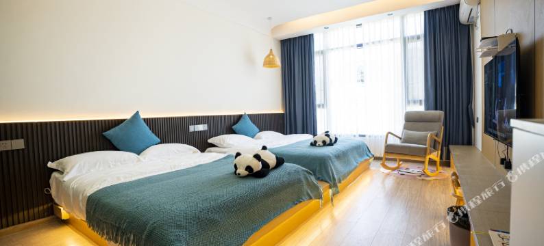 碧峰峡金山阁熊猫民宿图片