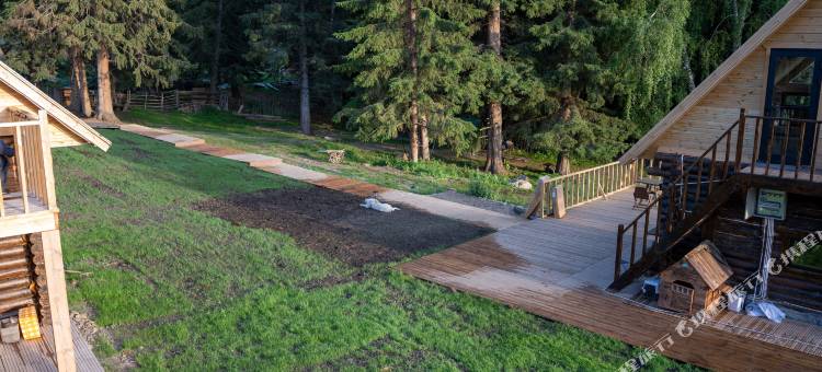 白哈巴踏雪松涧民宿图片