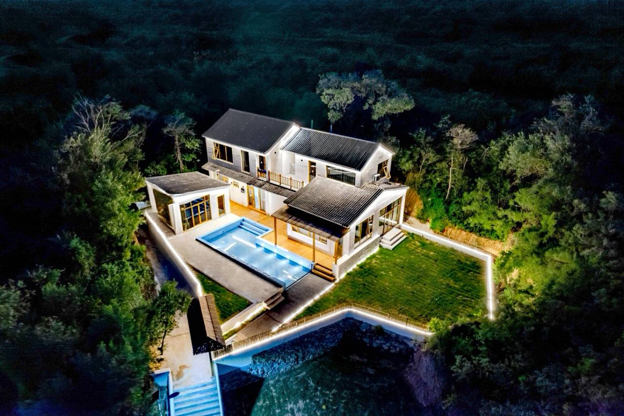 花筑·乌托邦·露天泳池度假院落集群居(北京八达岭店)图片