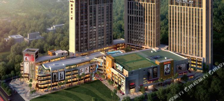 ONE山全套房酒店公寓(珠海南屏华发商都店)图片