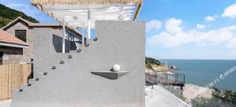 青岛印澜一宿·悬崖海景民宿(崂山风景区泉心河沙滩店)图片