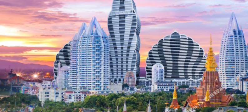 Cháo·巢·天际江景艺术美宿(告庄星光夜市店)图片