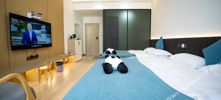 碧峰峡金山阁熊猫民宿图片