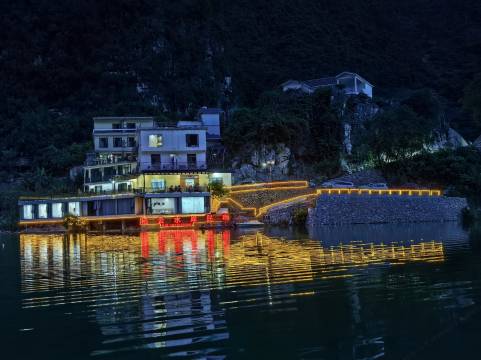 浩坤湖湿地公园栖云水岸民宿