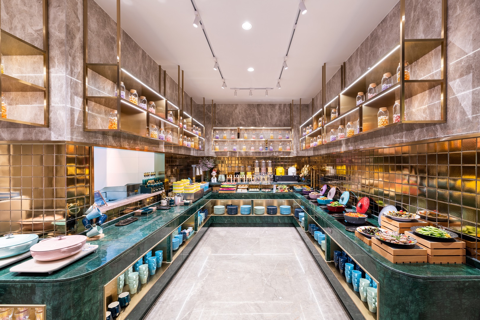 Manxin Hotel Nanjing South Railway StationOver view