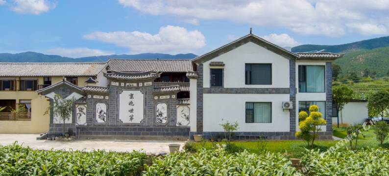 悠闲居小院图片