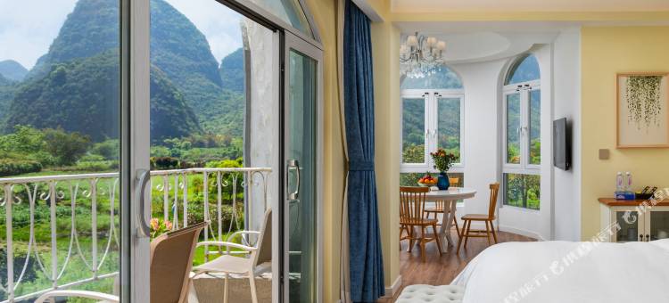 桂林阳朔遇龙河城堡(遇龙河店)图片