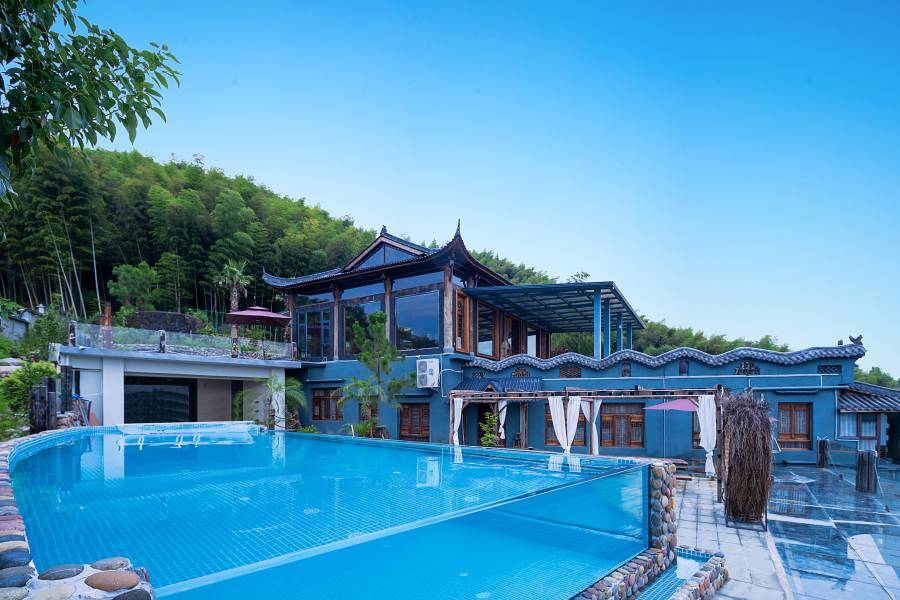 花築·武義善渡古船木温泉民宿
