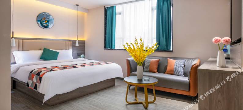 乐美·寓酒店公寓(广州国际金融城员村地铁站店)图片