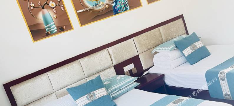 麦积山石窟绿茵阁农家乐图片