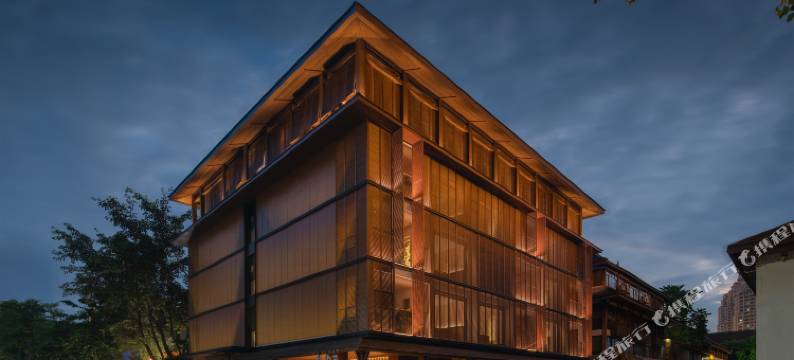 清栖·原木VILLA度假酒店(告庄西双景星光夜市店)图片