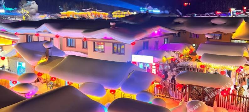 寻见•文强家丨SnowyPineHillCabinX观雪景民宿(二浪河风景区店)图片
