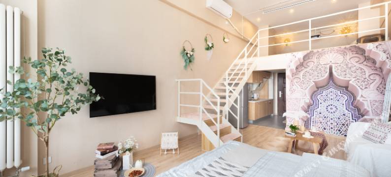 天津媛甄品·Life轻奢城市观景生活美学美宿(洪湖里地铁站店)图片