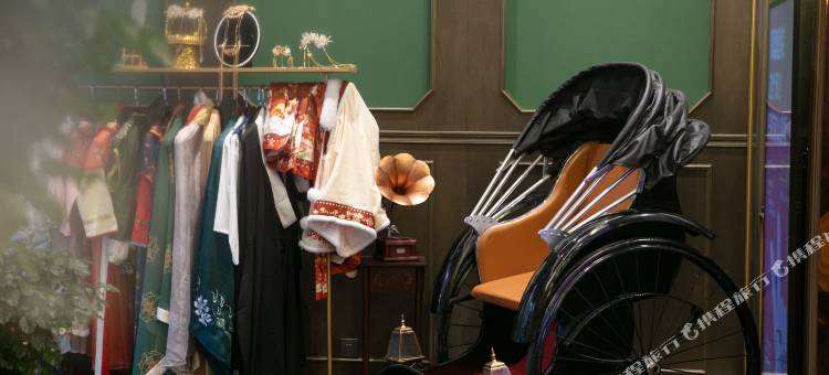 西安大雁塔大唐不夜城萬澳庭院图片