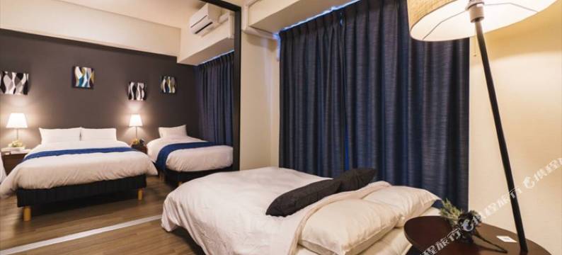 步行至心斋桥・难波・道顿堀！50㎡/宽敞7人酒店式公寓(配备厨房)(Ikidane Residential Hotel Shimanouchi)图片