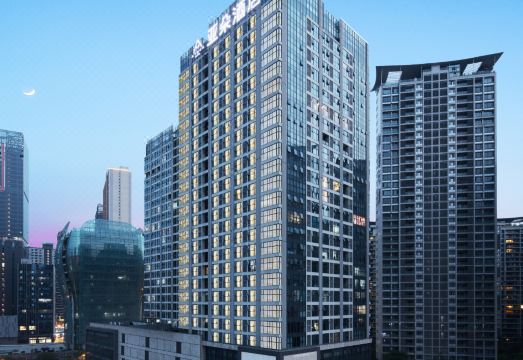 成都九眼桥亚朵网易严选酒店外景图