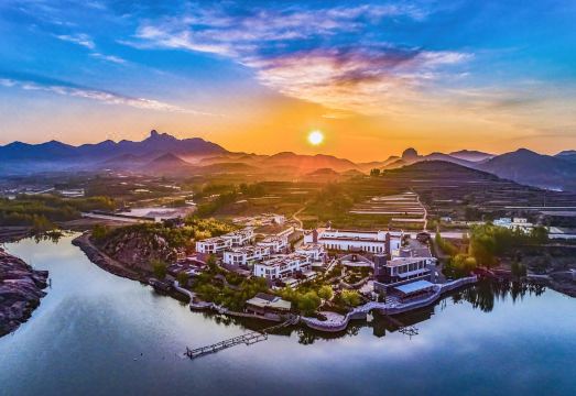 五莲云谷香集居温泉度假酒店外景图