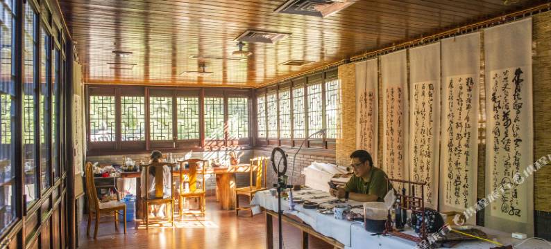 杭州太子瀑山庄图片