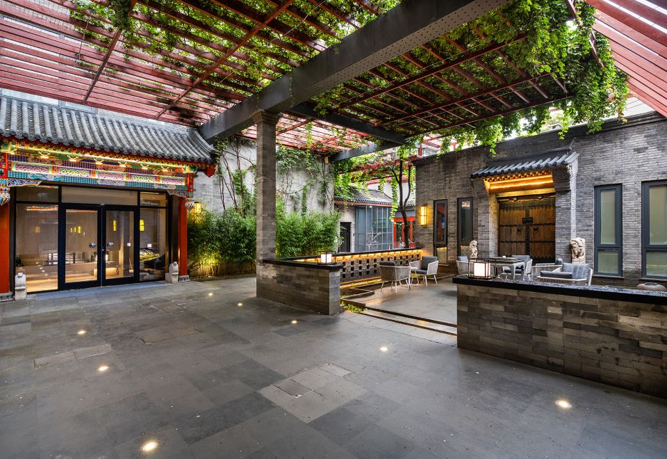 Manxin Mansion Beijing Shichahai Park Nanluoguxiang over view