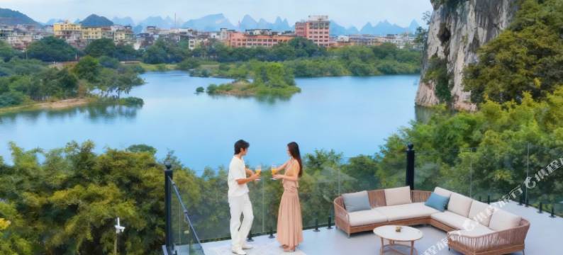 伏波江景.漓江边的度假酒店(桂林两江四湖象鼻山景区店)图片