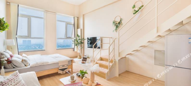 天津媛甄品·Life轻奢城市观景生活美学美宿(洪湖里地铁站店)图片