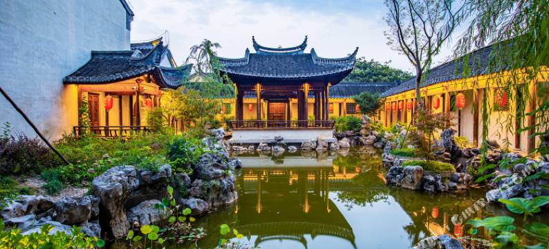 南通涉园园林景观民宿图片