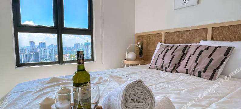 无印良品温暖及舒适三卧室公寓(Kenwingston Skyloft Apartment Doorsteps to Brt Subang USJ)图片
