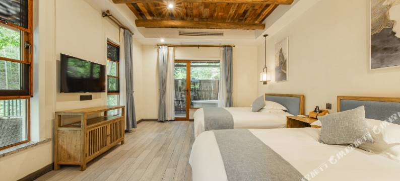 安吉无尘茗宿图片