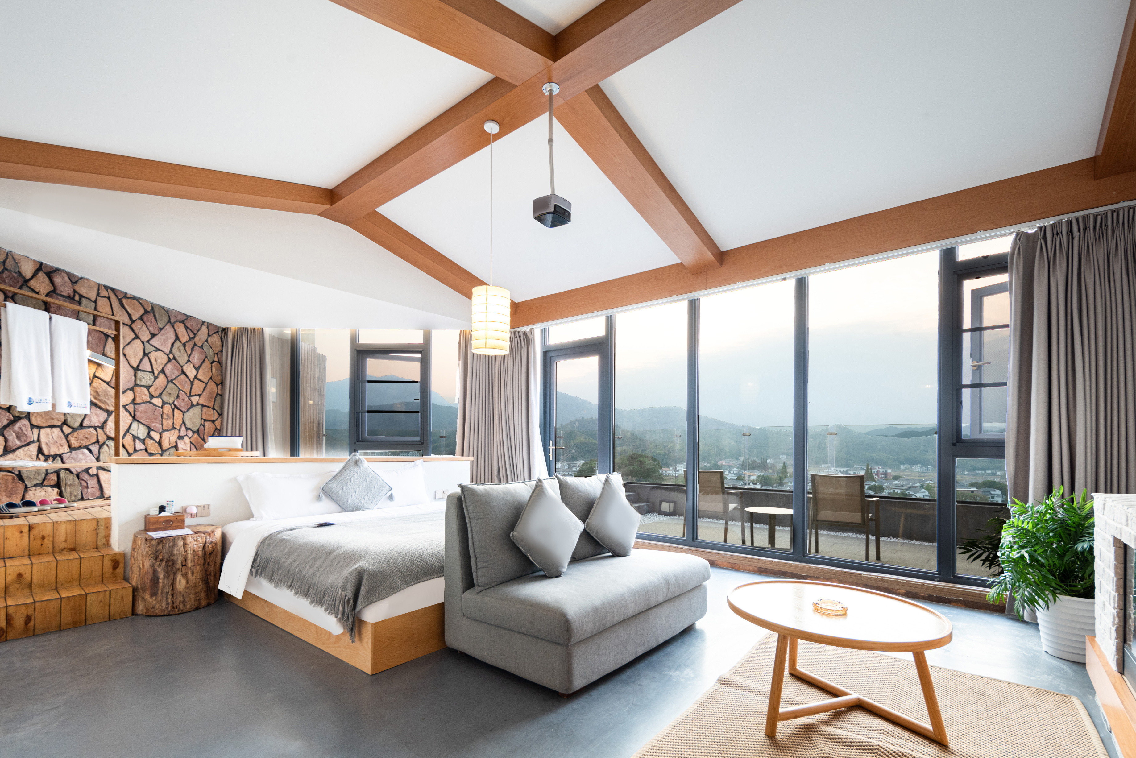 Wugong Mountain Yunshang Flower Resort Over view