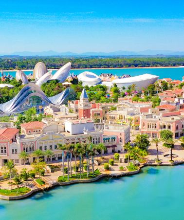 5D4N • Three-city tour including Haikou + Danzhou + Sanya + Ocean Flower Island: beach fun in Sanya & ancient exploration in Danzhou