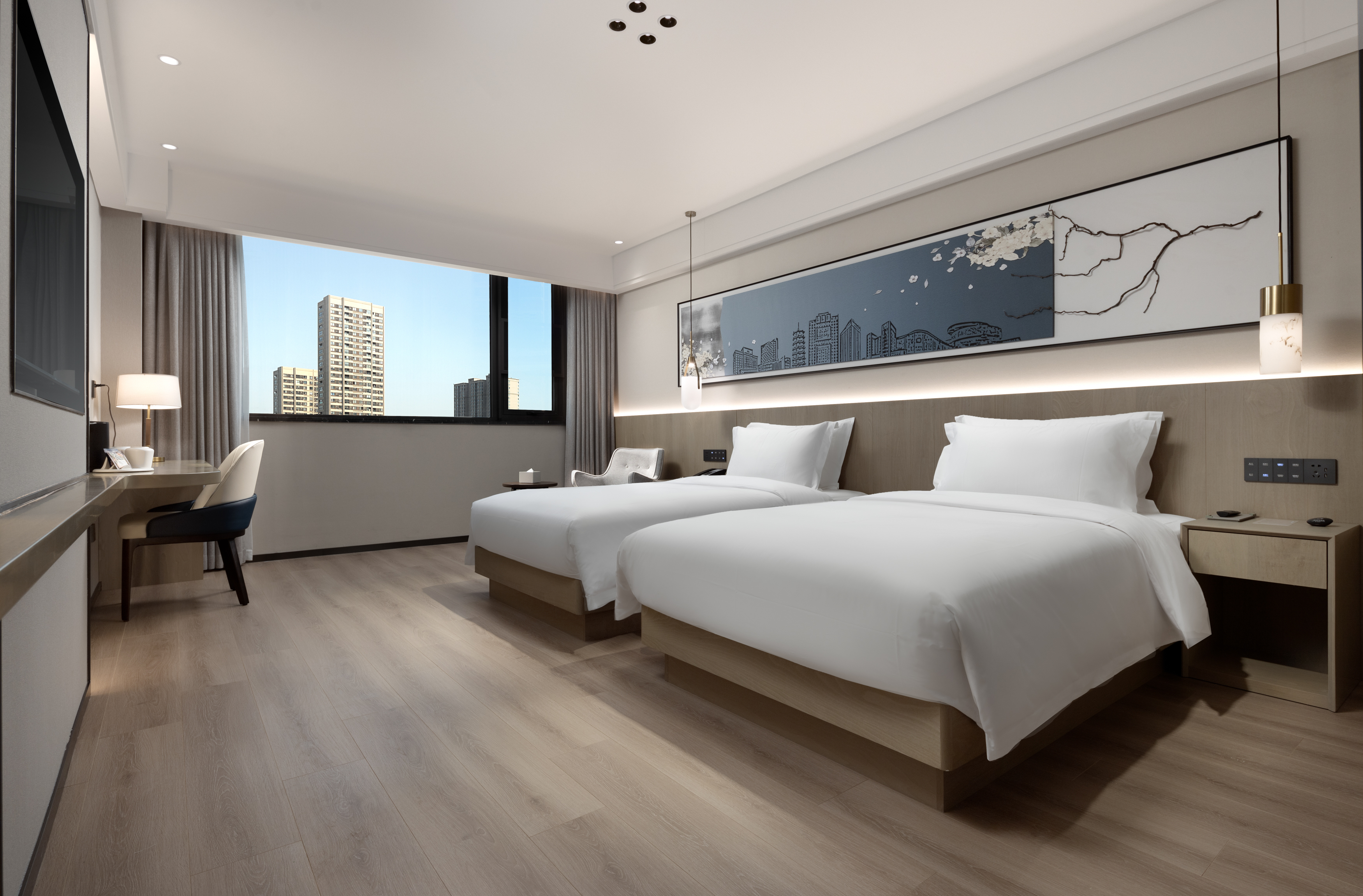 Manju Hotel (Kunshan Huaqiao Smart City Branch)Over view