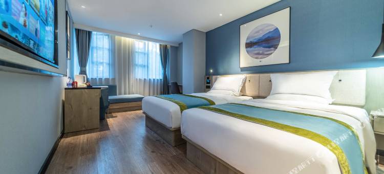 丽橙酒店·智(宜昌三峡大学CBD购物中心智能店)图片