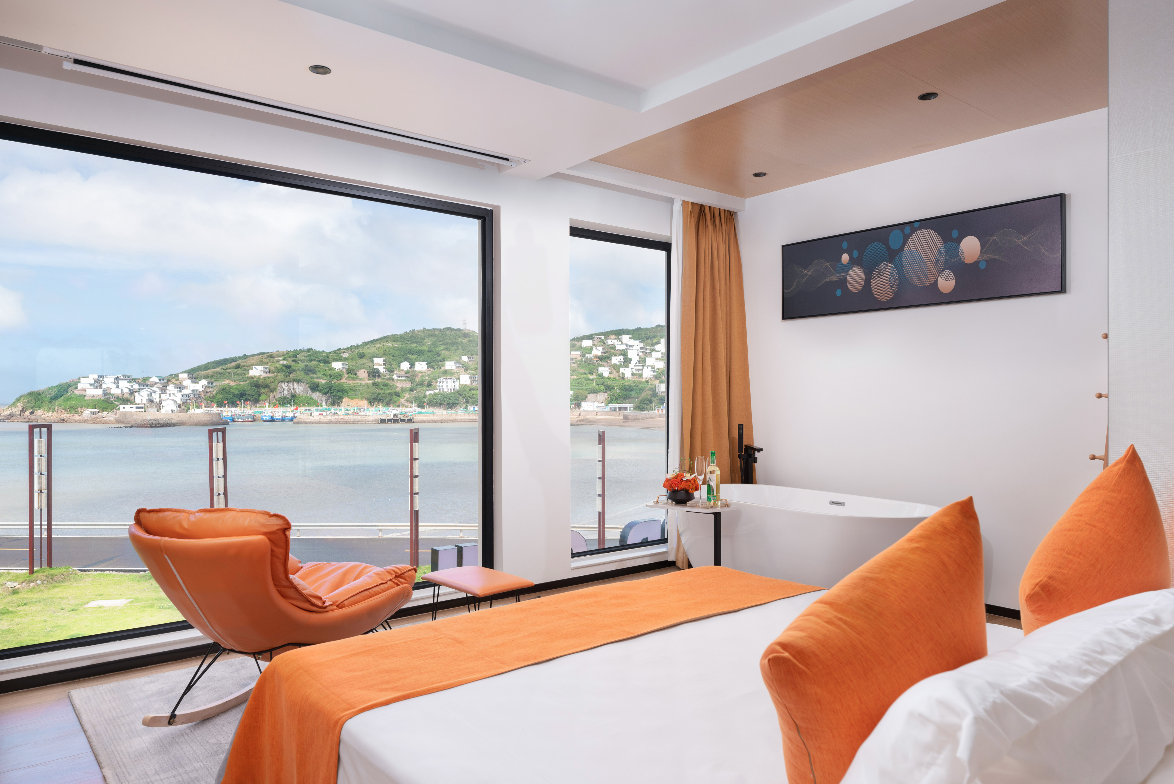 Shengsi qing yu jing houseOver view