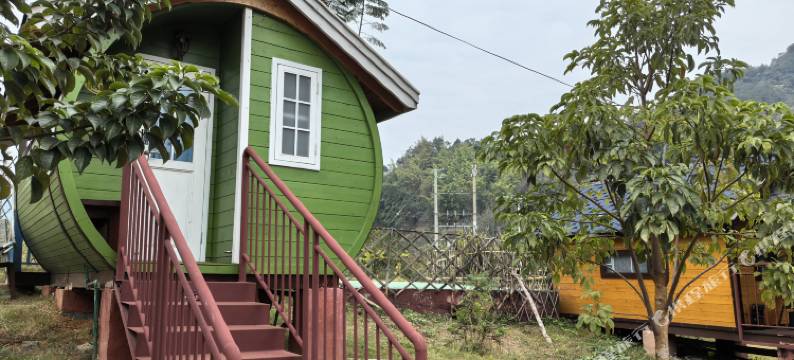 坡豪旅游码头木屋民宿图片