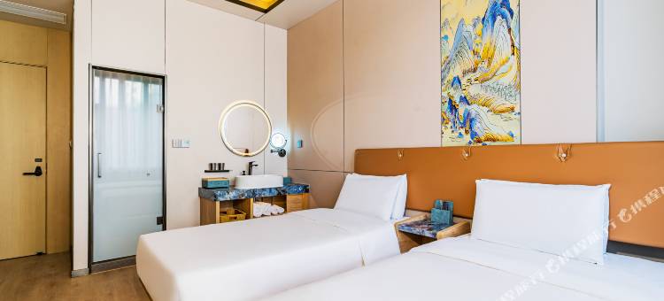 安汇文化酒店(朝阳高铁站石佛营地铁站店)图片