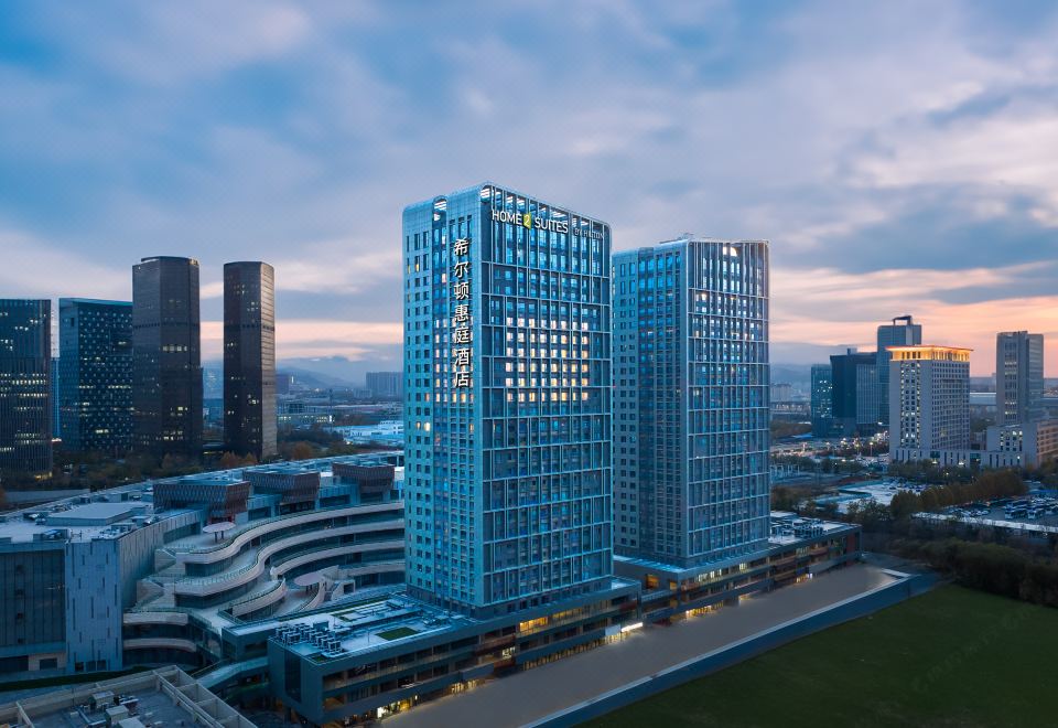 济南唐冶希尔顿惠庭酒店外景图