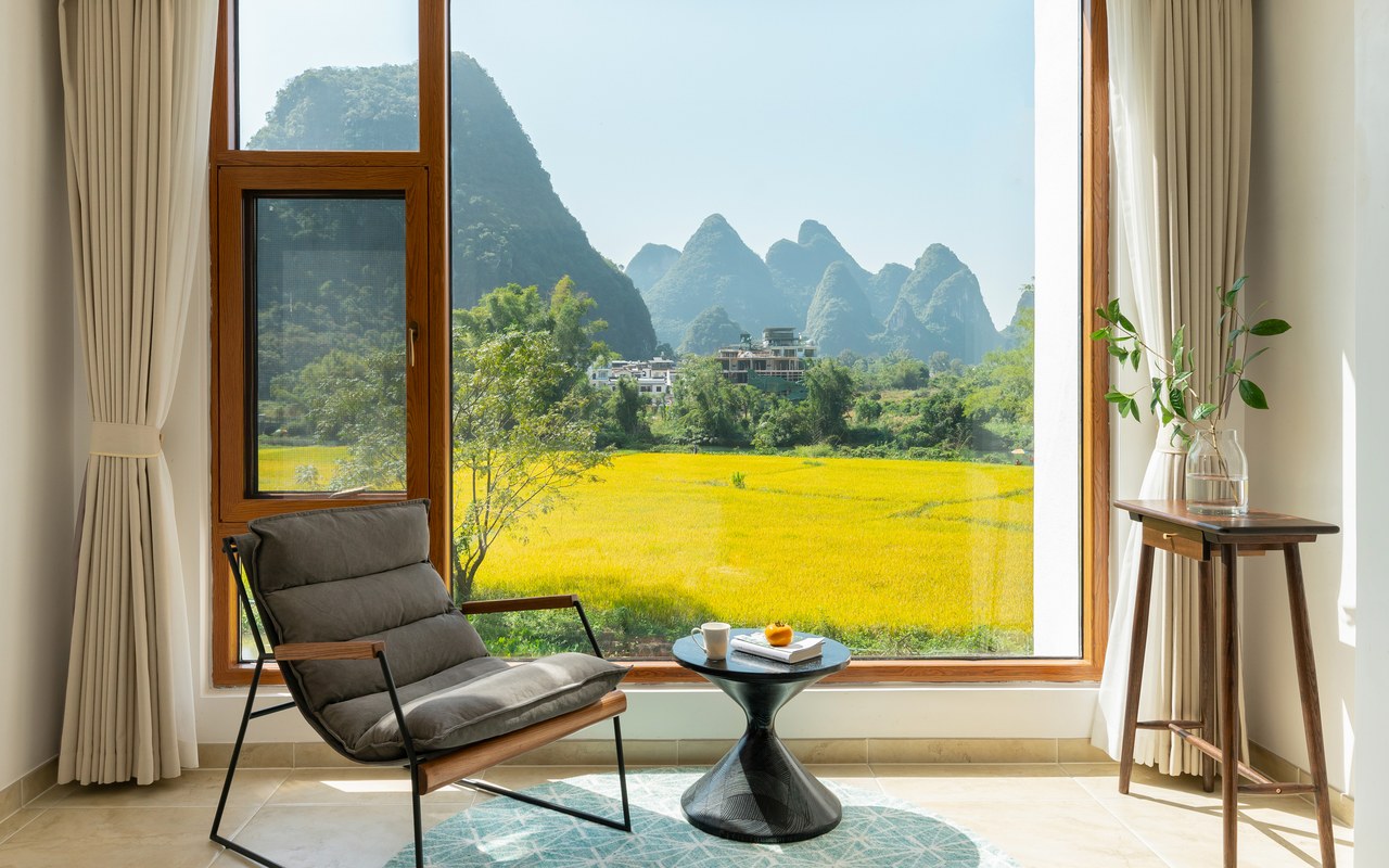Yuetian Life Hotel (Yangshuo Shili Gallery Yulong River Branch) Over view