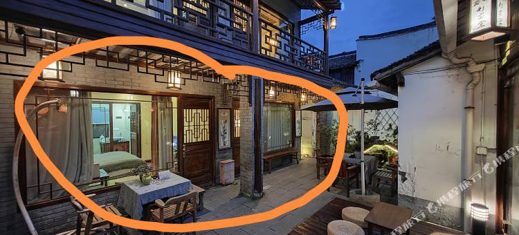 西塘彩云堂庭院花园民宿图片