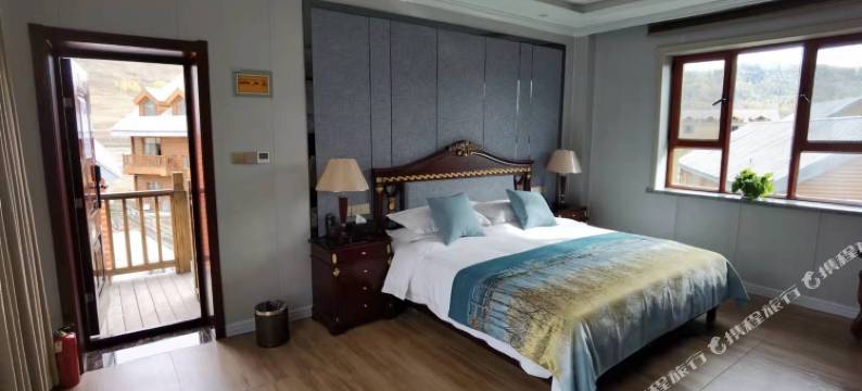 禾木花田溪山庄图片