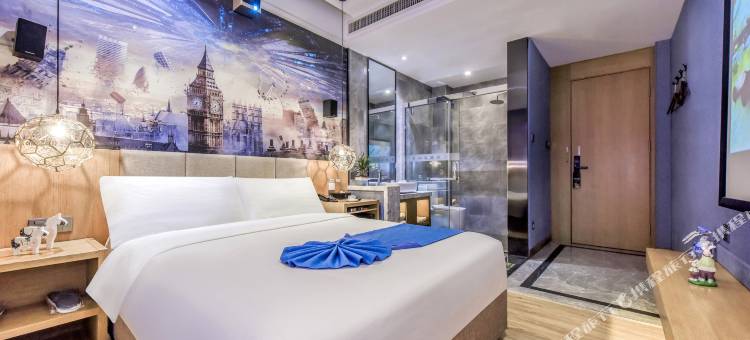 西岛·Island｜独栋庭院·智能影音设计师酒店(复兴商贸城店)图片