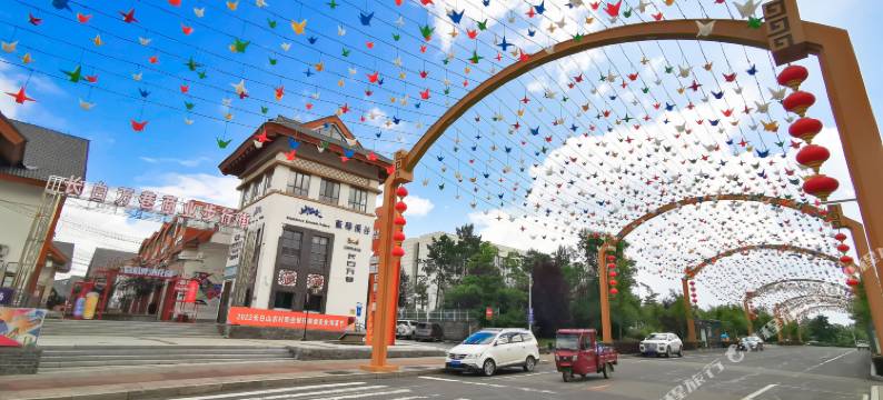 初熹山居里酒店(长白山北坡集散中心云顶市集店)图片