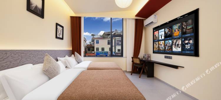 花筑雁舍|Flick·LotusCrane 智能艺术美宿(佛山顺德清晖园店)图片