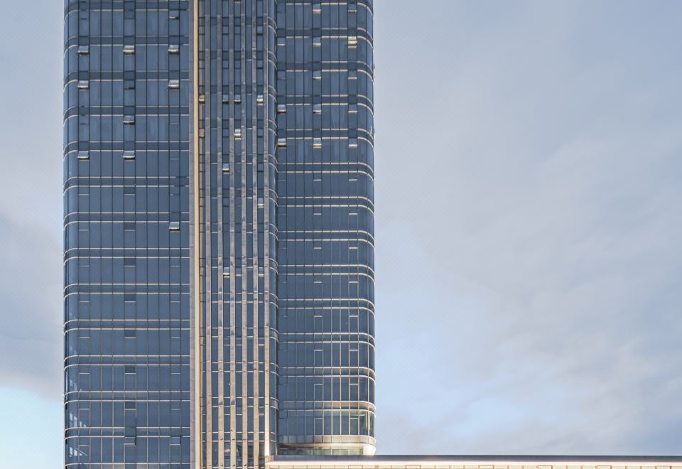 乐山高新翰文大酒店外景图