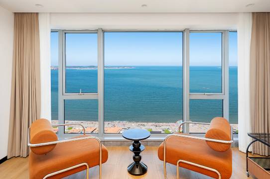 烟台•海阁云舍｜SeaviewWwmmProjectionRo定制感民宿(滨海广场店)图片