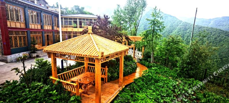 拉尕山青松山庄图片