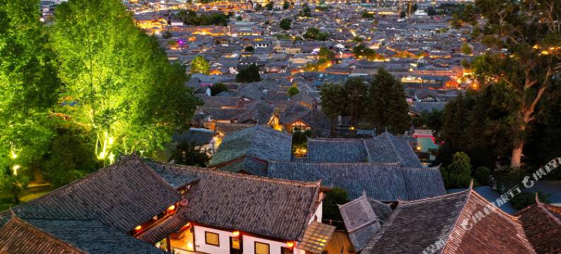 Lijiang沐兰·270°古城景Sense氛围感观景庭院(古城大水车店)图片
