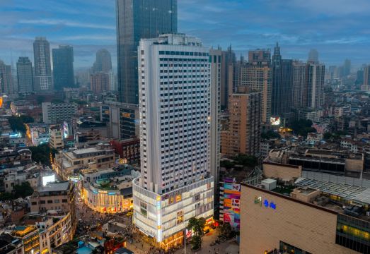 广州北京路步行街金立轻居外景图