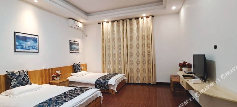 婺源石城枫红酒家图片